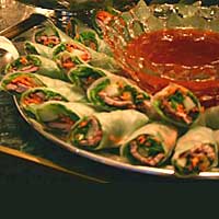 Spring Rolls with Chciken