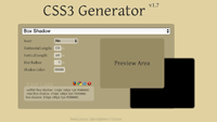 The CSS generator.com. This site site will help you develop advanced CSS coding.