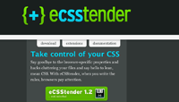 {+}ecsstender-Take control of your CSS