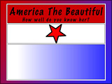 Cover Image for America The Beautiful Quiz