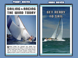 Front and back cover images for a booklet done on: Sailing and racing The Wind Today.